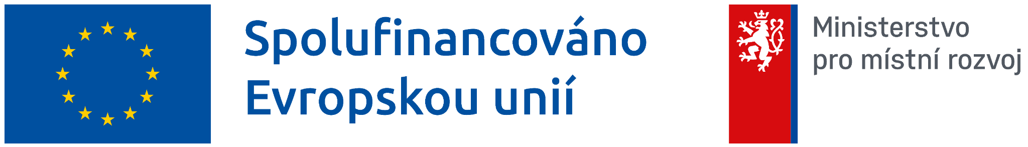 Spolufinancováno Evropskou unií – Ministerstvo pro místní rozvoj